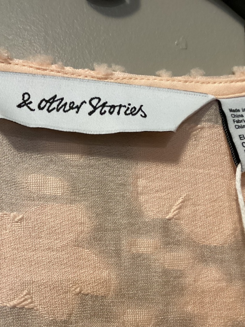 & Other Stories Jacquard Maxi Dress, size 8 - Picture 8 of 16